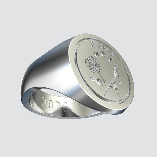 Custom SOPH Sorority Signet Ring - 21319 - The Custom Brand Shop