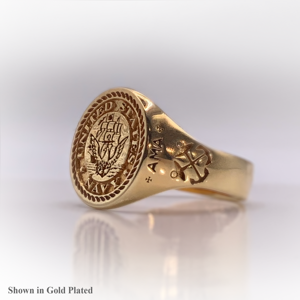 US Navy Custom Signet Ring