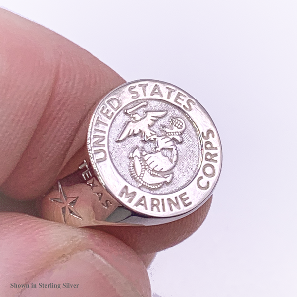 Custom hot sale usmc rings