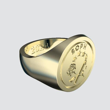 Custom SOPH Sorority Signet Ring - 21319 - The Custom Brand Shop