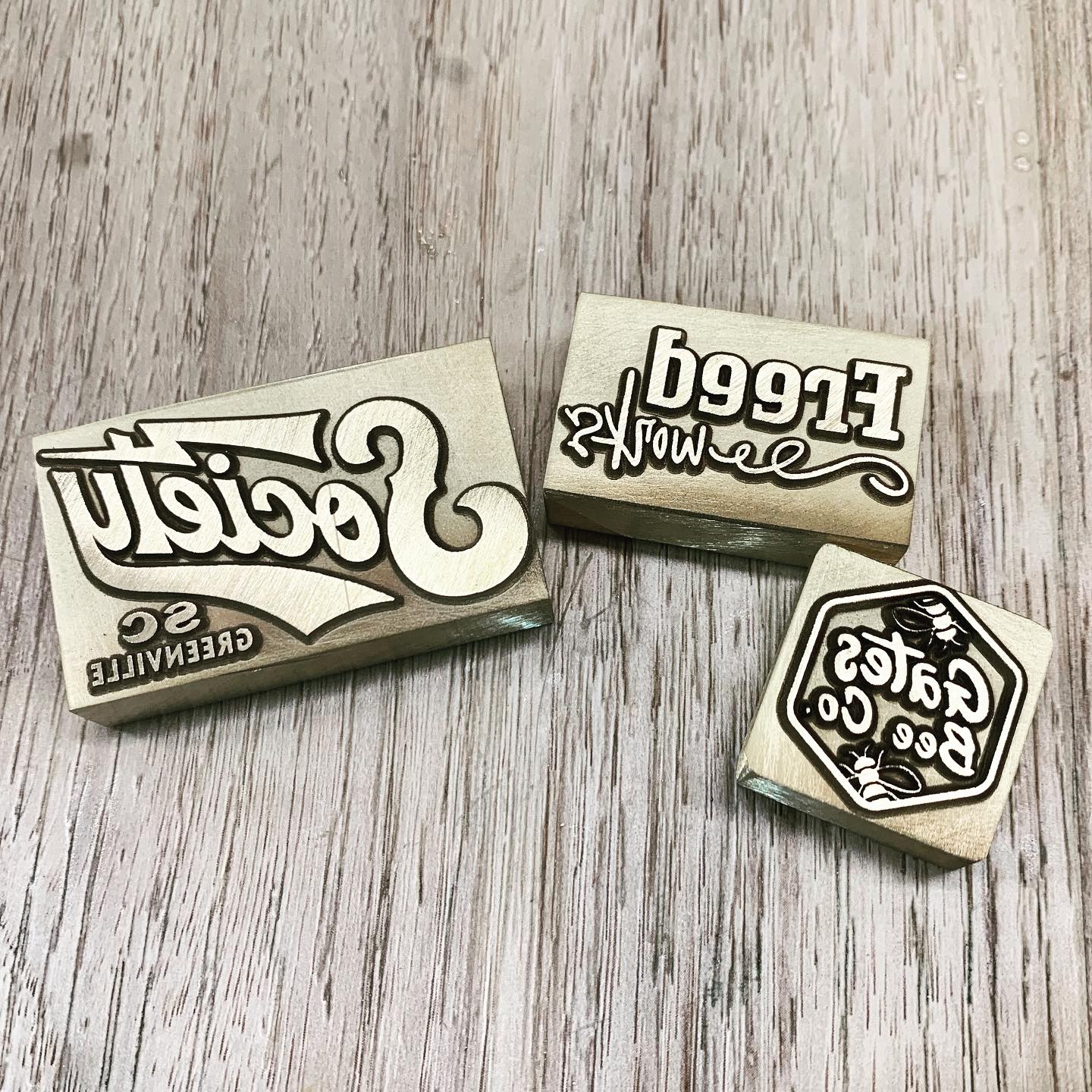 Additional Custom Branding Iron Plates