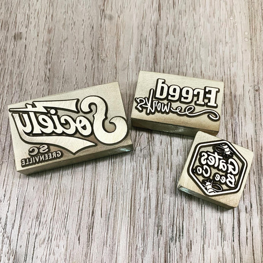 Additional Custom Branding Iron Plates
