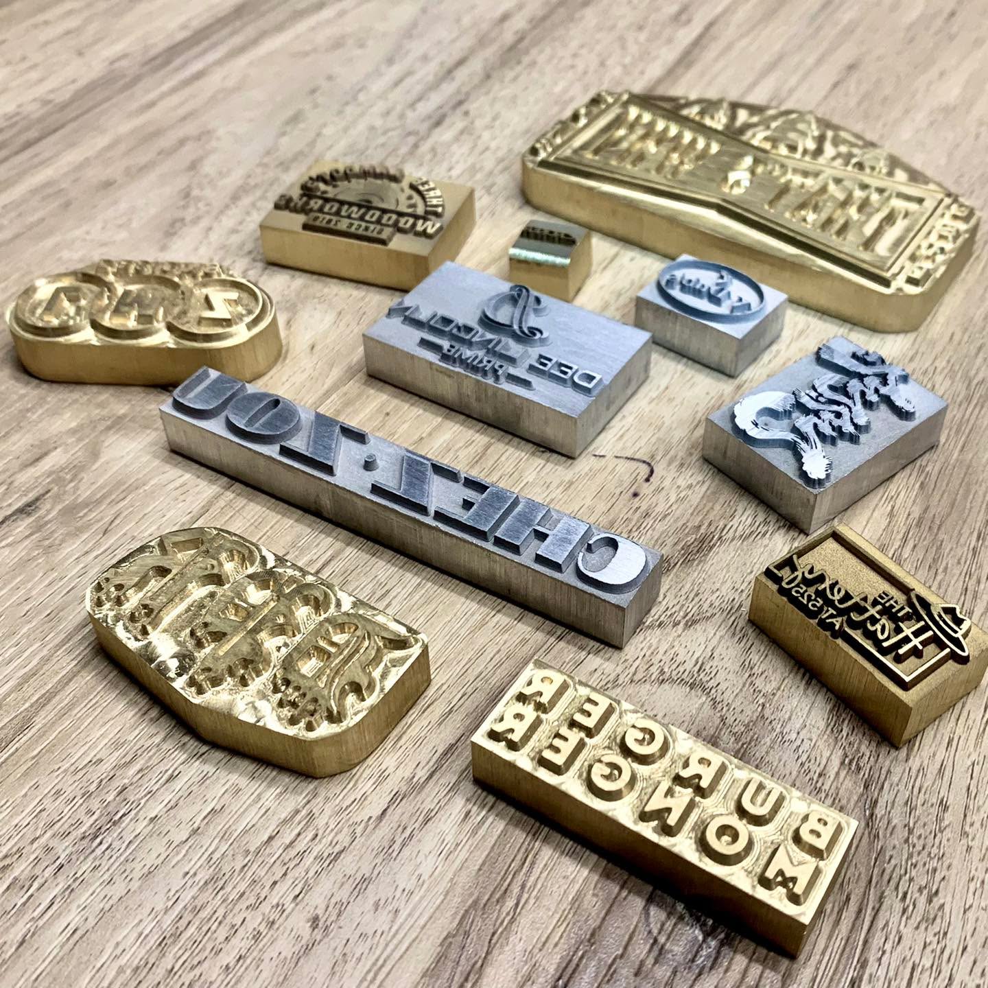 Additional Custom Branding Iron Plates