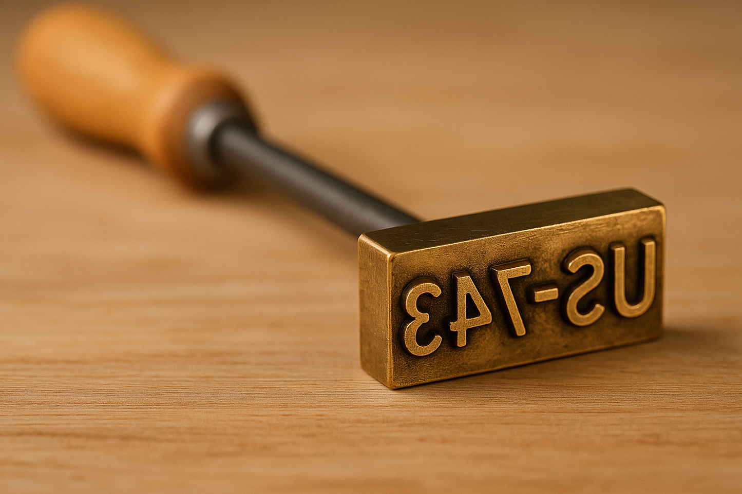 Custom Apiary (Beehive) Branding Iron