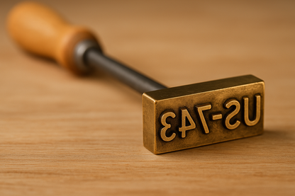 Custom Apiary (Beehive) Branding Iron