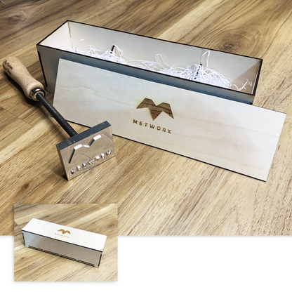 Branding Iron Display Box - The Custom Brand Shop