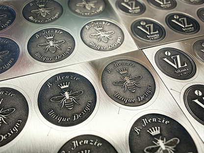 Premium Brass Inlay Medallions - Sets of 10 - The Custom Brand Shop