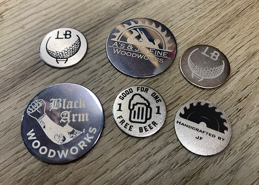 Custom Coins and Tags – The Custom Brand Shop