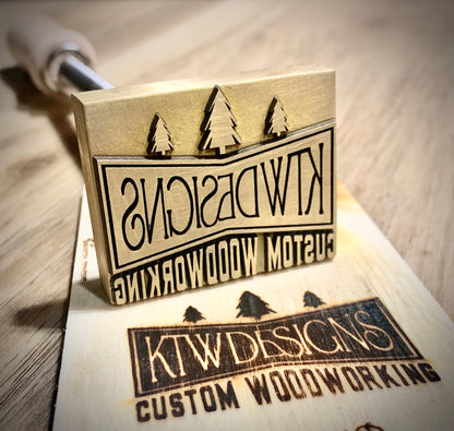 Custom Leather Embossing Stamp - The Custom Brand Shop