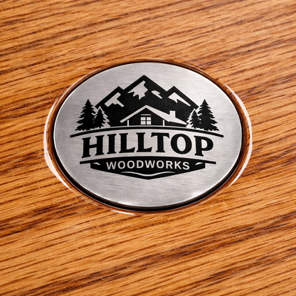 Stainless Steel Inlay Medallions - Sets of 10 - The Custom Brand Shop