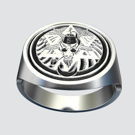 Synagogue of Satan Signet Ring
