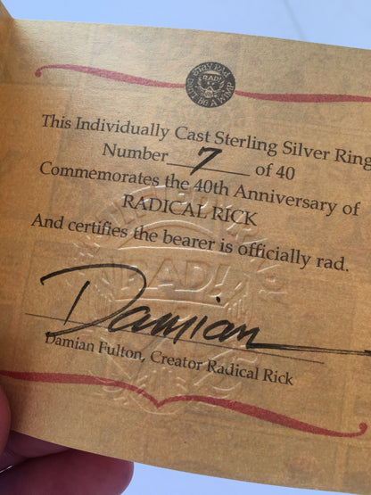 40 Year Anniversary Signet Ring
