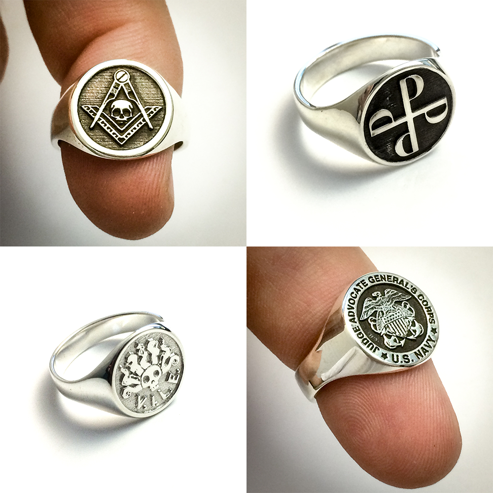 40 Year Anniversary Signet Ring