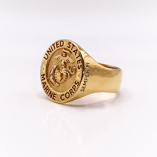 Custom marine sales corps rings