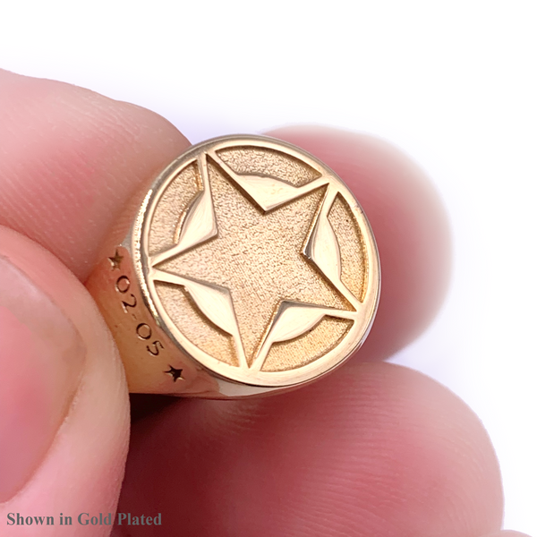 US ARMY Custom Signet Ring