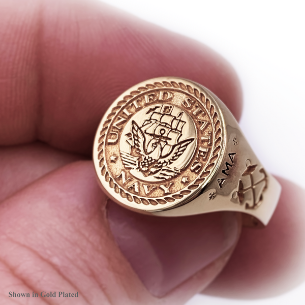 US Navy Custom Signet Ring