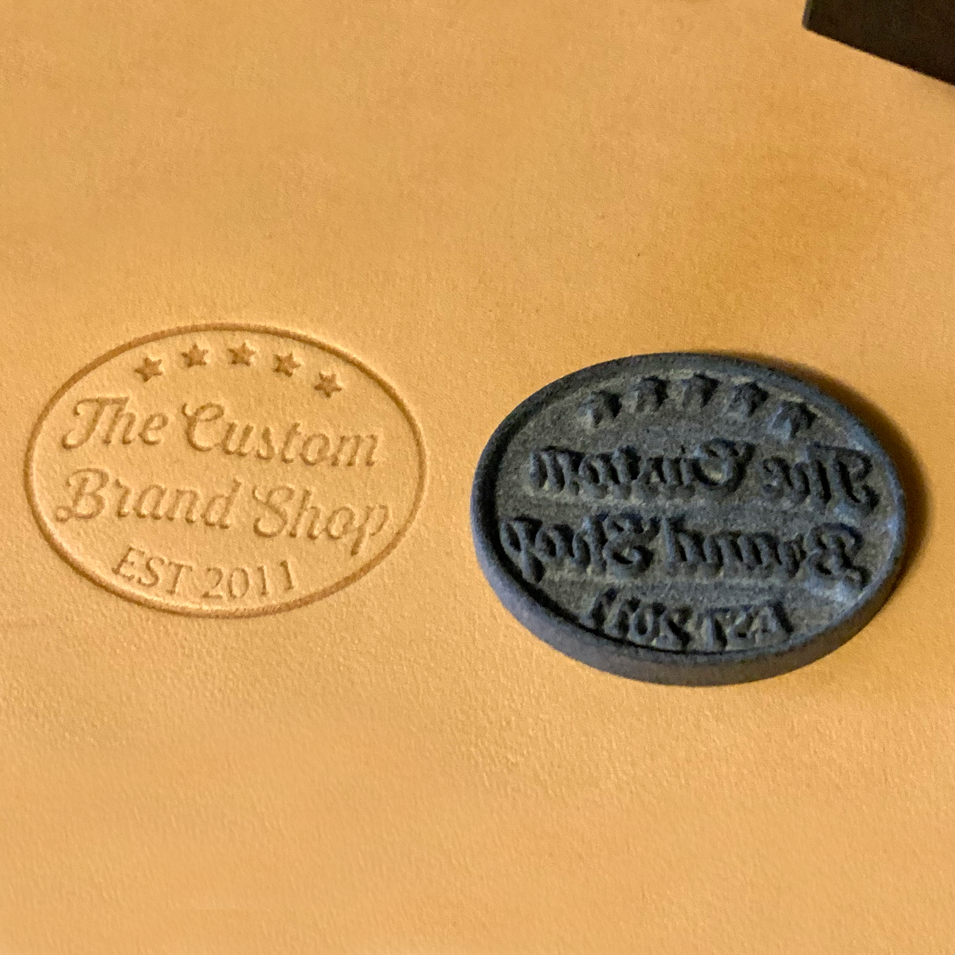 Custom Branding Irons and Embossing Stamps – The Custom Brand Shop