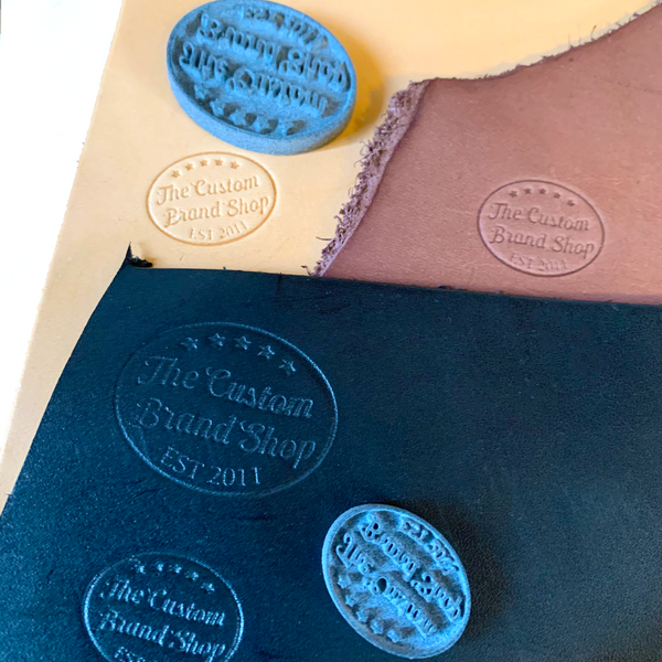 Custom Leather Stamp for leather embossing with Arbor Press or Kwikprint