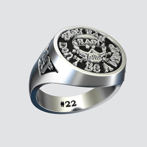 40 Year Anniversary Signet Ring