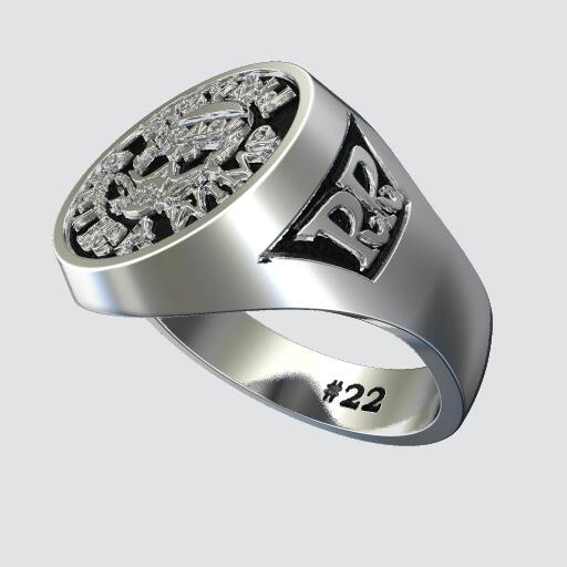 40 Year Anniversary Signet Ring