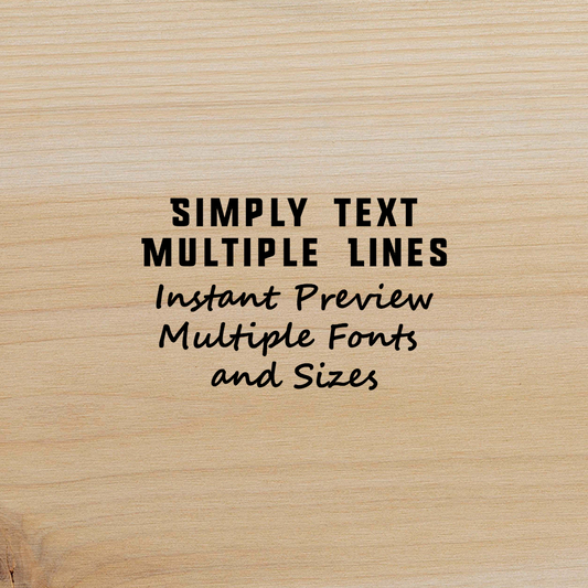 Custom Brand Text Designs
