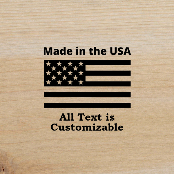 Customizable Branding Iron Designer - Made in America - Square - The Custom Brand Shop